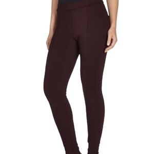 Matty M maroon heavy leggings, size XXL, NWOT
